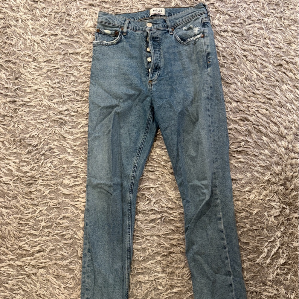 Agolde straight leg jeans